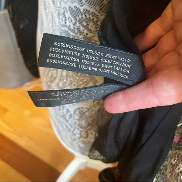 RL Black Label Paisley Blazer Sz 10 - Picture 8 of 15